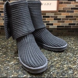 ❌SOLD❌ NEW UGG Knitted Cardy Black Boots